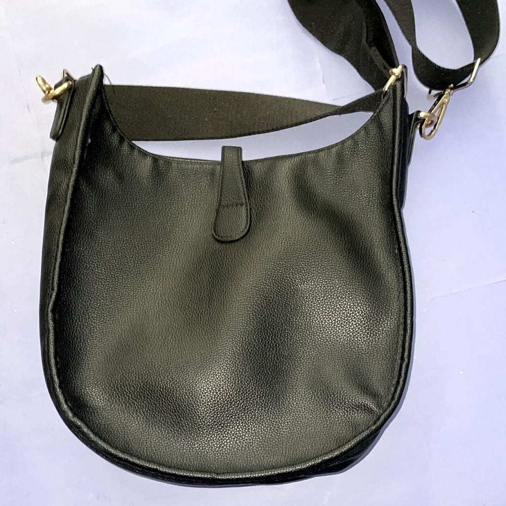 Ah-dorned Vegan Leather Crossbody/Messenger Bag - Picture 2 of 8